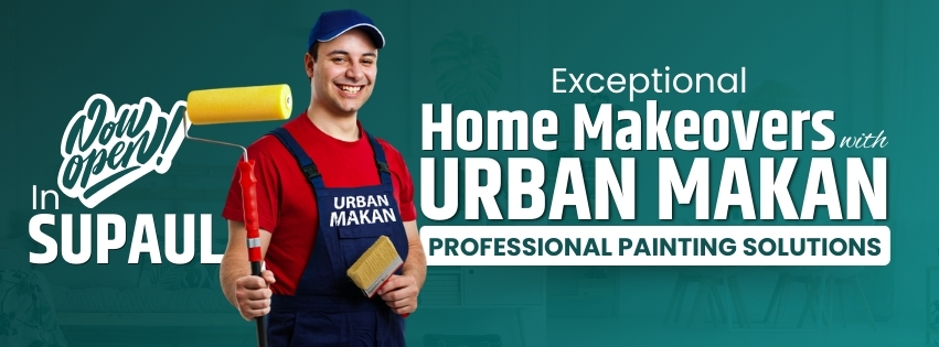 Exceptional Home Makeovers with Urban Makan: Professional Painting Solutions NowOpen in Supaul.